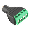 Conector de audio estéreo de bloque de terminales de 4 pines hembra de 2,5 mm
