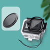 RuigPro para el anillo del adaptador de filtro Gopro Hero8 58mm + caja impermeable con tapa de lentes