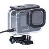 Carcasa protectora a prueba de golpes a prueba de polvo con orificio de carga y hebilla Montaje básico y tornillo para GoPro HERO9 Black