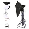TRIOPO Oubao TTR300W 60x90cm Studio Softbox + 2.8m Montaje en trípode + 3 x Bombilla de luz Fotografía Iluminación Juego de tres piezas