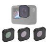 JSR KB Series CPL + ND8 + ND16 Filtro de lente para Gopro Hero10 Black / Hero9 Black