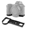 Base de la placa de expansión de la cámara de Yelangle CL7 L placa para Nikon Z6 / Z7 (Negro)