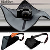 Manta mágica con bolsa de neopreno a prueba de golpes para lentes de cámara Canon / Nikon / Sony, tamaño: 55 x 55 cm