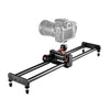 Yelangu L4X-60ET 60 cm Pista de riel deslizante Diapositiva + Hebilla de carril de trolley con cabeza de balón para cámaras SLR / Cámaras de video (Negro)
