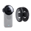 Cubierta protectora de protección de lentes para insta360 uno x2 (negro)
