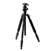 Triopo T258 aleación de aluminio trípode monopod con cabeza de bola D2 (Negro)