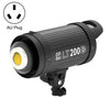 LT200D 150W LED ligero continuo Video LED de video Luz de relleno (enchufe de AU)