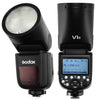 Godox V1N Cabeza redonda TTL Flash Speedlite para Nikon (Negro)