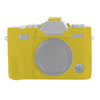Para FUJIFILM X-T30 Estuche protector de silicona suave (Amarillo)