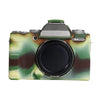 Estuche protector de silicona suave para FUJIFILM X-T200 (camuflaje)