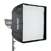 Godox 60 x 60 cm Rectangle Softbox Photo Studio Bowens Mount Diffuser para Speedlite (negro)