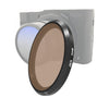 Filtro de Lente de Color JSR para Panasonic LUMIX LX10 (Marrón)
