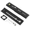 Bexin VR-220L de longitud de 220 mm Aleación de aluminio Placa de liberación rápida extendida para manfrotto / sachtler (negro)