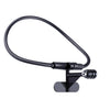 Soporte de cámara de teléfono de cuello portátil de manos libres, versión extendida (negro)