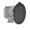Filtro de lente JSR con carcasa redonda ND1000 para GoPro HERO8 Negro