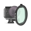 Filtro de lente UV con carcasa redonda JSR para GoPro HERO8 Black