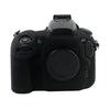 Estuche protector de silicona suave para Nikon D810 (negro)