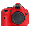 Estuche protector de silicona suave para Nikon D5200 (Rojo)