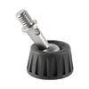 BEXIN GSF34-S Trípode 3/8 pulgadas Puntas de pie de acero inoxidable Almohadilla de pie de plástico