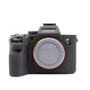 Para Sony A7S III / A7S3 Estuche protector de silicona suave (Negro)
