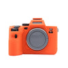 Para Sony A7S III / A7S3 Estuche protector de silicona suave (naranja)