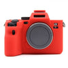 Para Sony A7S III / A7S3 Estuche protector de silicona suave (Rojo)