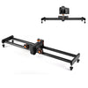 YELANGU YLG0119A 60cm Riel deslizante de empalme + Hebilla de riel de carro para cámaras SLR / Cámaras de video (Negro)
