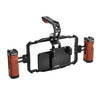 YELANGU LW101 Vlogging Transmisión en vivo Smartphone Video Rig maneja kits estabilizadores
