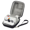 Para estuche para cámara Polaroid GO EVA Bolsa de almacenamiento para cámara a prueba de golpes (negro)