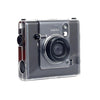 Estuche protector de cristal transparente con correa para FUJIFILM Instax WIDE Evo
