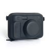 Bolsa de almacenamiento de tela Oxford EVA con correa para FUJIFILM Instax WIDE 400/210/300 (negra)