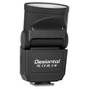 Flash Speedlite Desiontal F02 Mini para cámaras sin espejo (Negro)