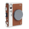 Para FUJIFILM Instax mini EVO Tapa de lente de cámara Cubierta protectora de aleación de aluminio (gris)
