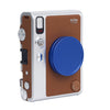 Para FUJIFILM Instax mini EVO Tapa de lente de cámara Cubierta protectora de aleación de aluminio (azul)