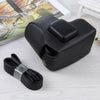 Cámara de cuerpo completo PU Bolsa de caja de cuero con correa para Olympus E-PL3 / E-PM1 (Negro)