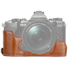 Base de la caja de la cámara de cuero PU con rosca de 1/4 de pulgada para Olympus EM5 / EM5 Mark II