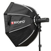 TRIOPO KX65 65cm Domo Speedlite Flash Octagon Difusor parabólico Softbox para Speedlite