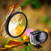 58mm 2 en 1 10x Filtro de lente de primer plano para Gopro Hero7 Black / 6/5