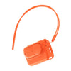 Para Insta360 GO 3 Estuche de carga del cuerpo de la cámara Estuche de silicona con tapa de lente y correa (naranja)