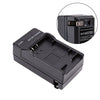 Cargador de batería con enchufe estadounidense para batería Olympus PS-BLS5 (negro)