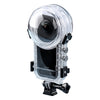 Para cámara Insta360 X3 Estuche de buceo sellado impermeable de 50 m (transparente)