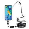 inskam107 Cámara de inspección de endoscopio digital industrial impermeable 3 en 1 HD de 3.9 mm, longitud: cable flexible de 3.5 m (negro)