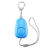 BJY-08 130dB Dual Bright LEDs Alarma personal Mujeres Alarma de autodefensa (Azul)