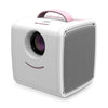 Proyector de video para niños W-S1 10W 30 lúmenes Tecnología HD 1080P LCD, compatible con AV / USB / Tarjeta Mini SD / HDMI / Audio (Rosa)