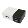 YG300 400LM Mini proyector LED portátil de cine en casa con control remoto, compatible con interfaces HDMI, AV, SD, USB (negro)