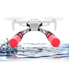STARTRC - Soporte de varilla de flotabilidad para pierna de aterrizaje con absorción de impactos para DJI Mavic 2 mini (negro rojo)