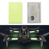 Etiqueta engomada luminosa de RCSTQ 2 PCS Pegatina de vuelo de la noche para DJI FPV Drone