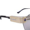 Groudchat jp1dv1 1080p HD cámara inteligente teléfono móvil USB Cámara en vivo para las patas de gafas, micrófono incorporado y absorbente de ruido (oro)
