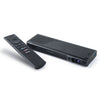 MECOOL KA2 Videollamadas en TV Android 10.0 Smart TV Box con control remoto, Amlogic S905X4 Quad Core Cortex A35, 4GB+64GB, Dual-Band / Ethernet / Camera (UK Plug)
