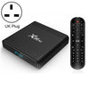 X96 Air 8K Smart TV BOX Android 9.0 Media Player con control remoto, Quad-core Amlogic S905X3, RAM: 4GB, ROM: 64GB, WiFi de doble banda, Bluetooth, enchufe de Reino Unido